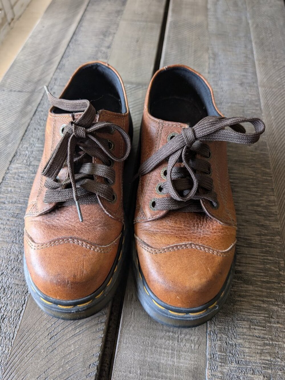 Vintage Womens Dr. Martens 8651 Chunky Round Toe 90's Y2K Size US Size 6
